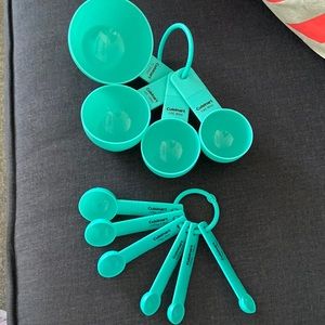 Cuisinart measuring aqua  blue set